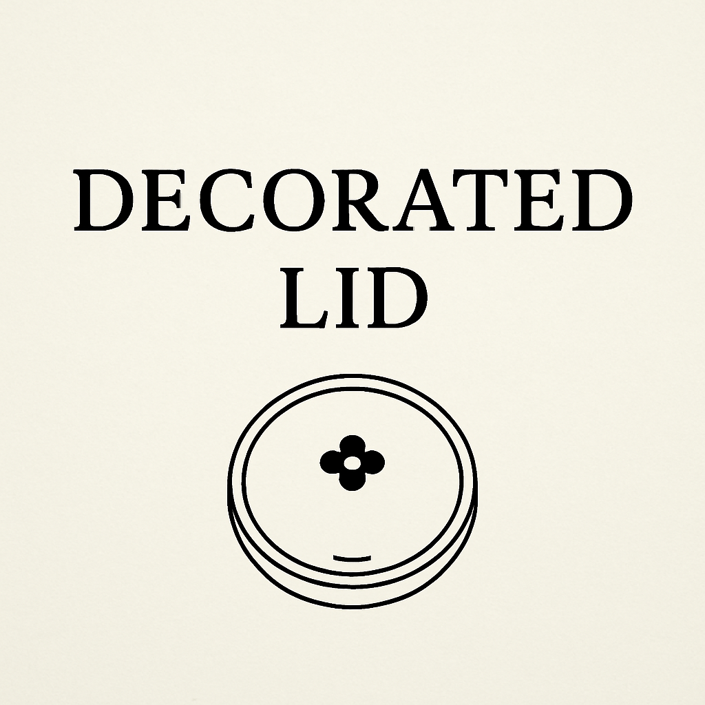 Decorated Lid