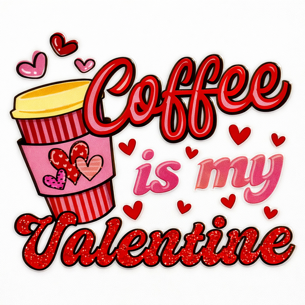 VAL13-Coffee is my Valentine