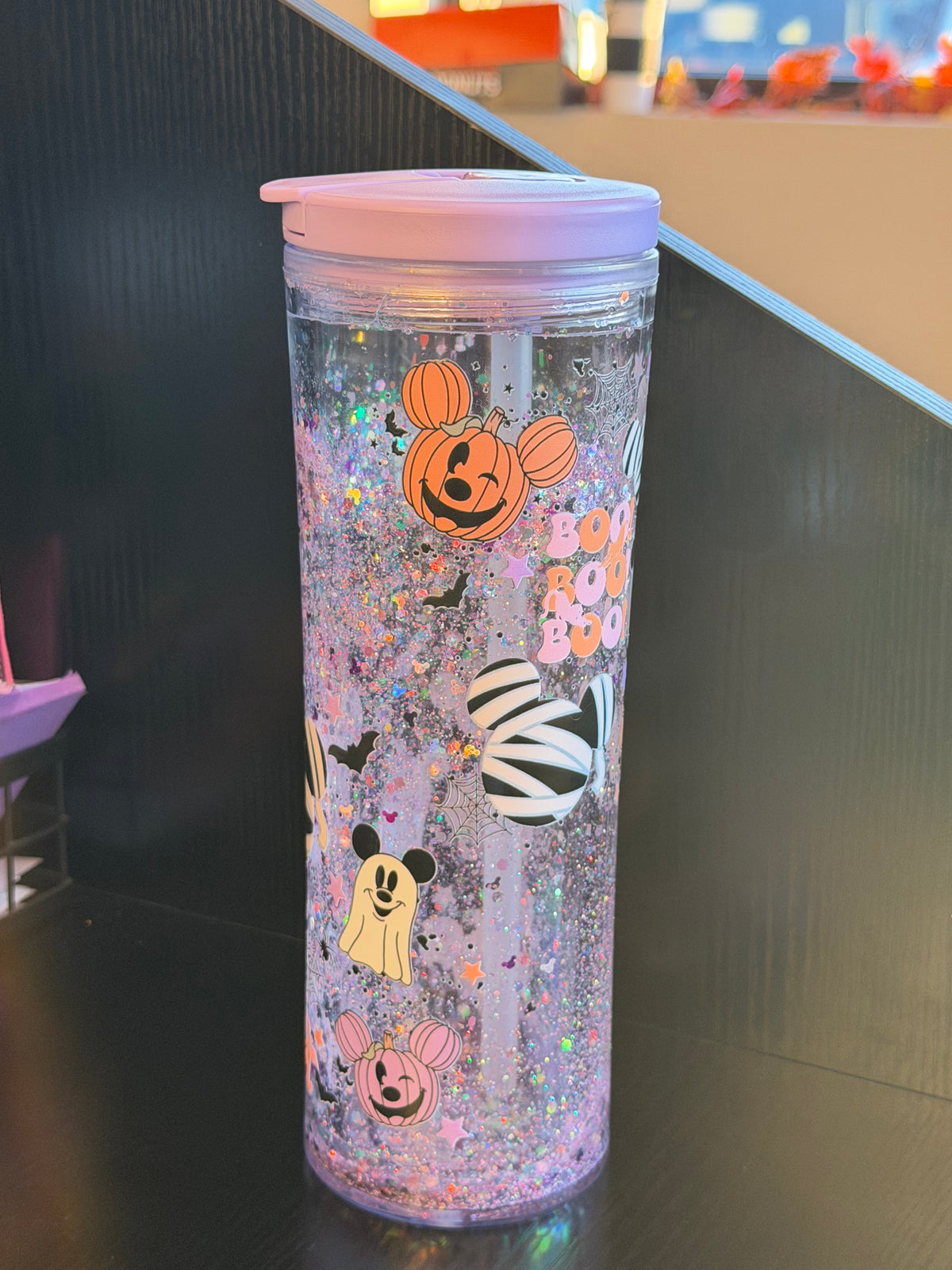 “Mummy Mouse Halloween” Waterfall Sip