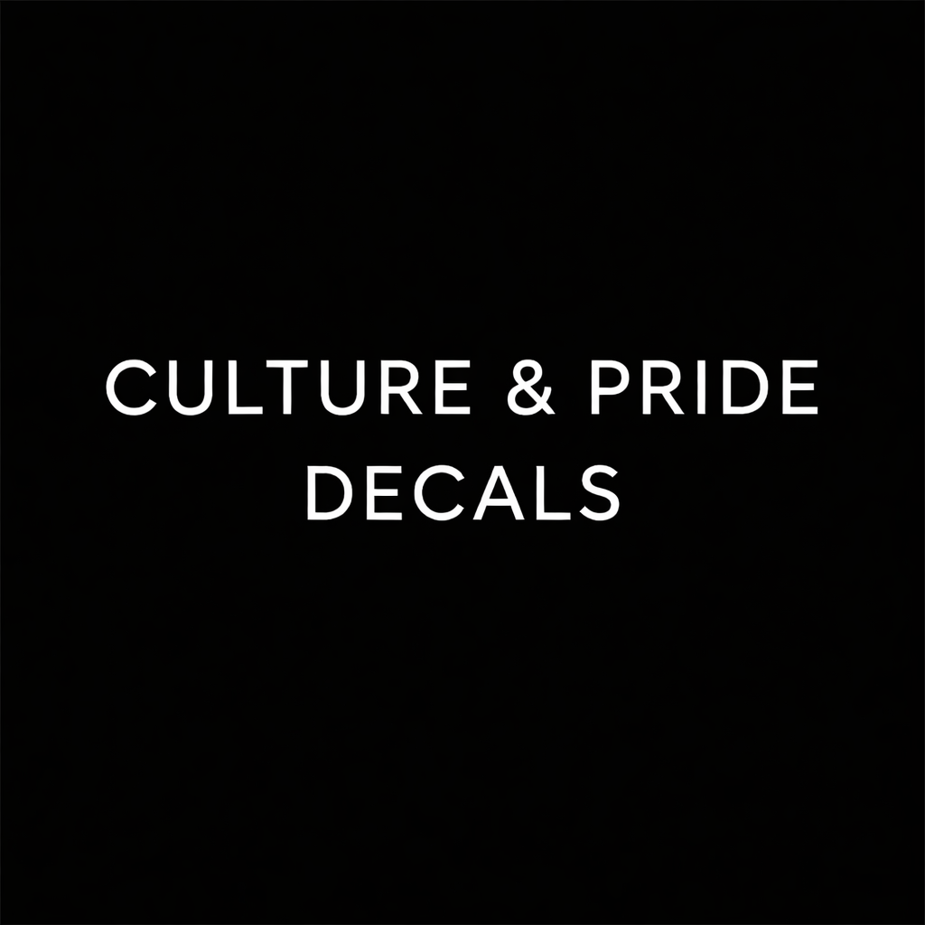Culture & Pride Decals