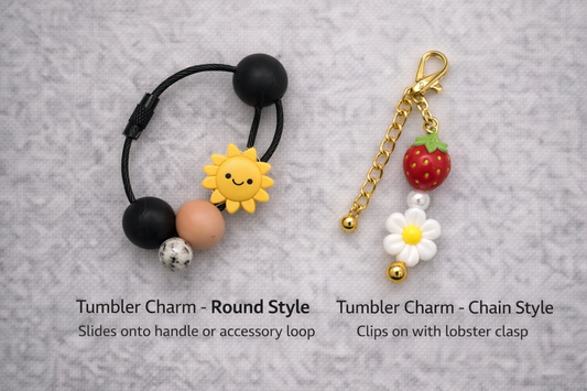 Match My Vibe-Tumbler Charm