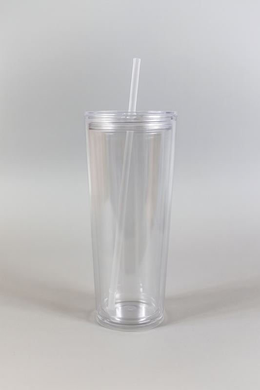 24oz Shake & Sip Snow Globe Tumbler